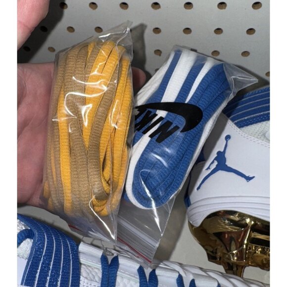 Jordan Force Savage Pro 2 UCLA Bruins PE Mens Football Cleats Size 12.5 White - Picture 7 of 12